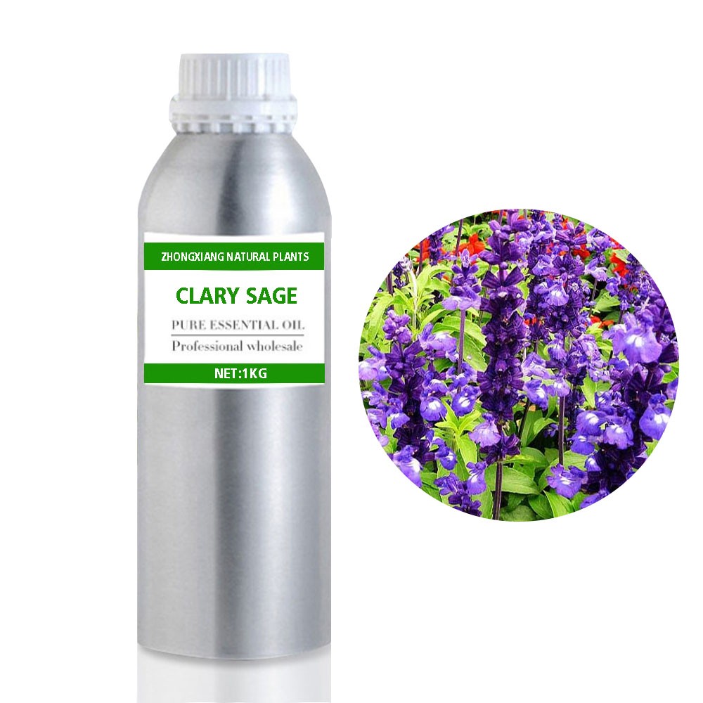 Clary Sage Oil Perfume Essential Manufacturer 100% Pure Natural Aroma Essential Oil