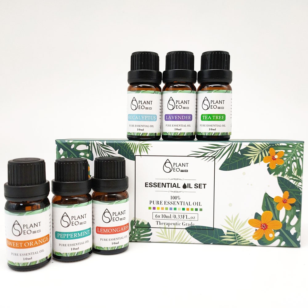 Essential oil 100% Pure Essential Oil Gift Set 6/10ml Aromatherapy Gift Set Private Label OEM