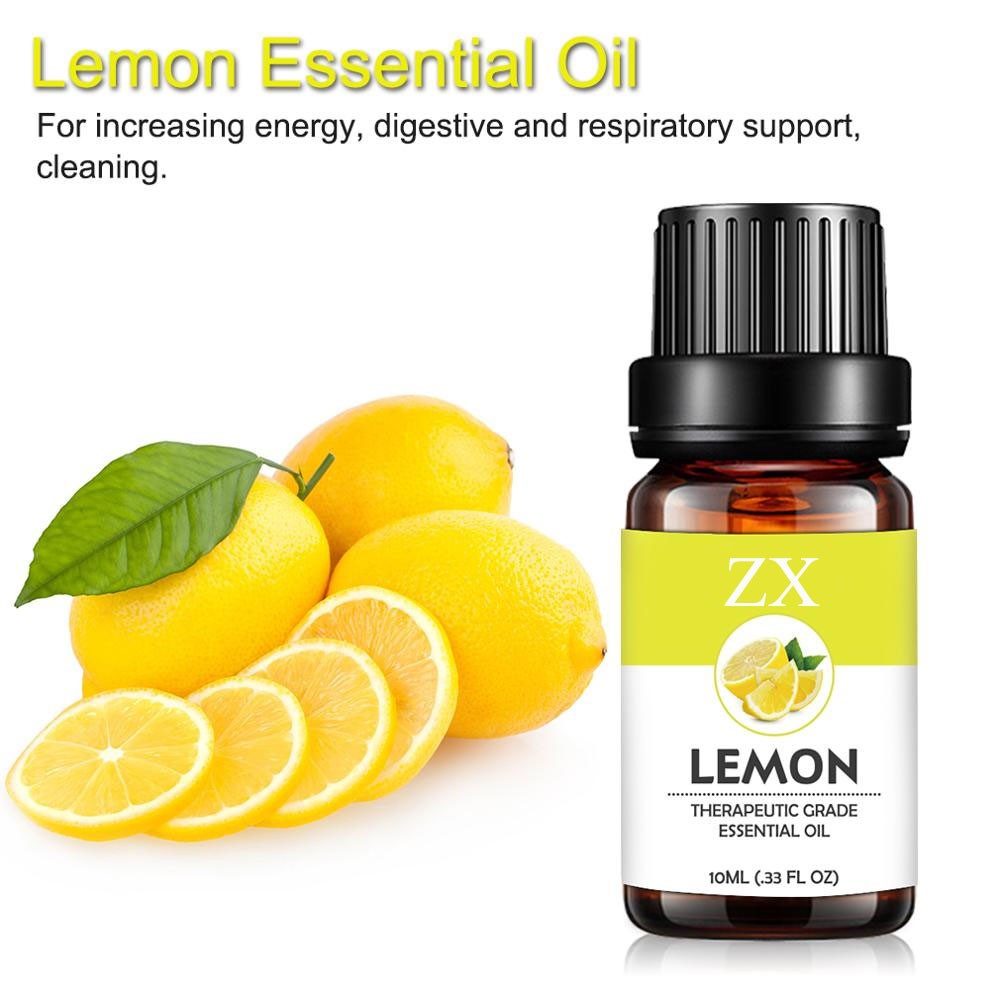 Factory supply pure and natural Lemon essence for cosmetic and food and diffuser