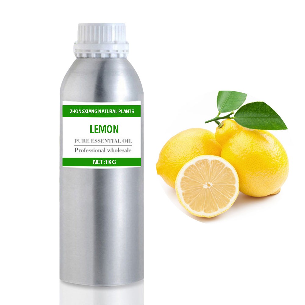 Factory supply organic 100% pure and natural cold pressed lemon essential oil for wholesale