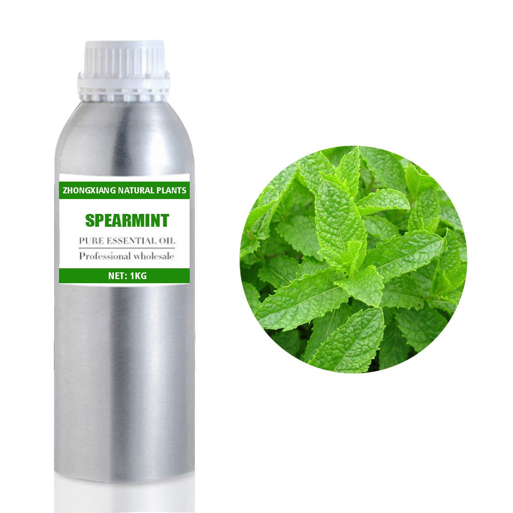 Manufacturer supply 100% pure natural spearmint essential oil for diffuser aromatherapy in bulk price