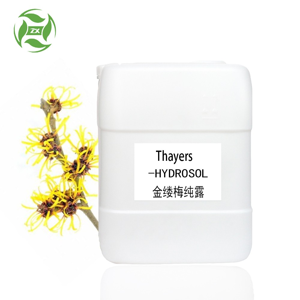 Private label Concentrated Witch Hazel Hydrosol Clear OEM Liquid Flowers Material Raw Method Origin Oil Type Steam Aroma Supply