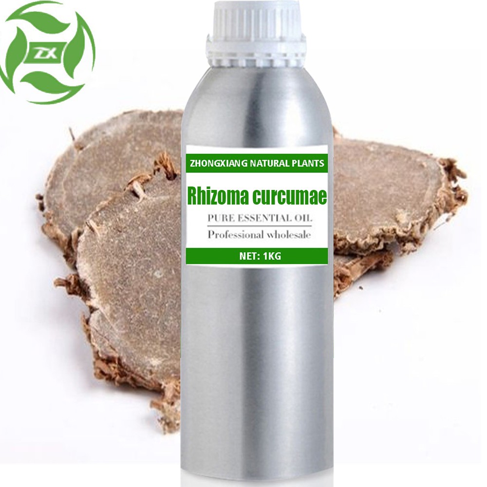 Factory Supply Rhizoma curcumae Essential Oils 100% Pure and Natural Chinese herb oil bulk