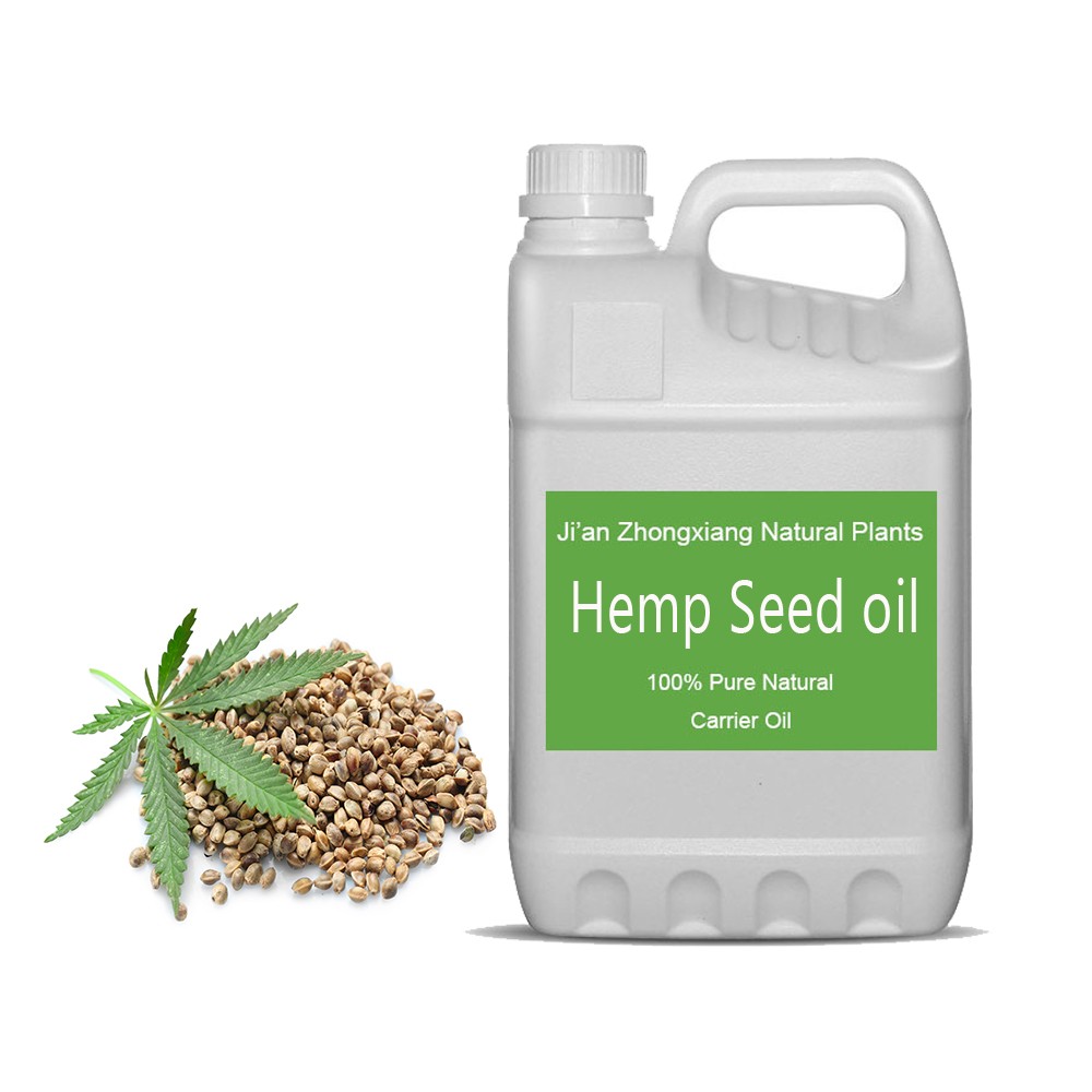 Supply Spot Pure Natural Hemp Seed Oil Cold Pressing Primary Pressing Hemp Oil Support OEM 