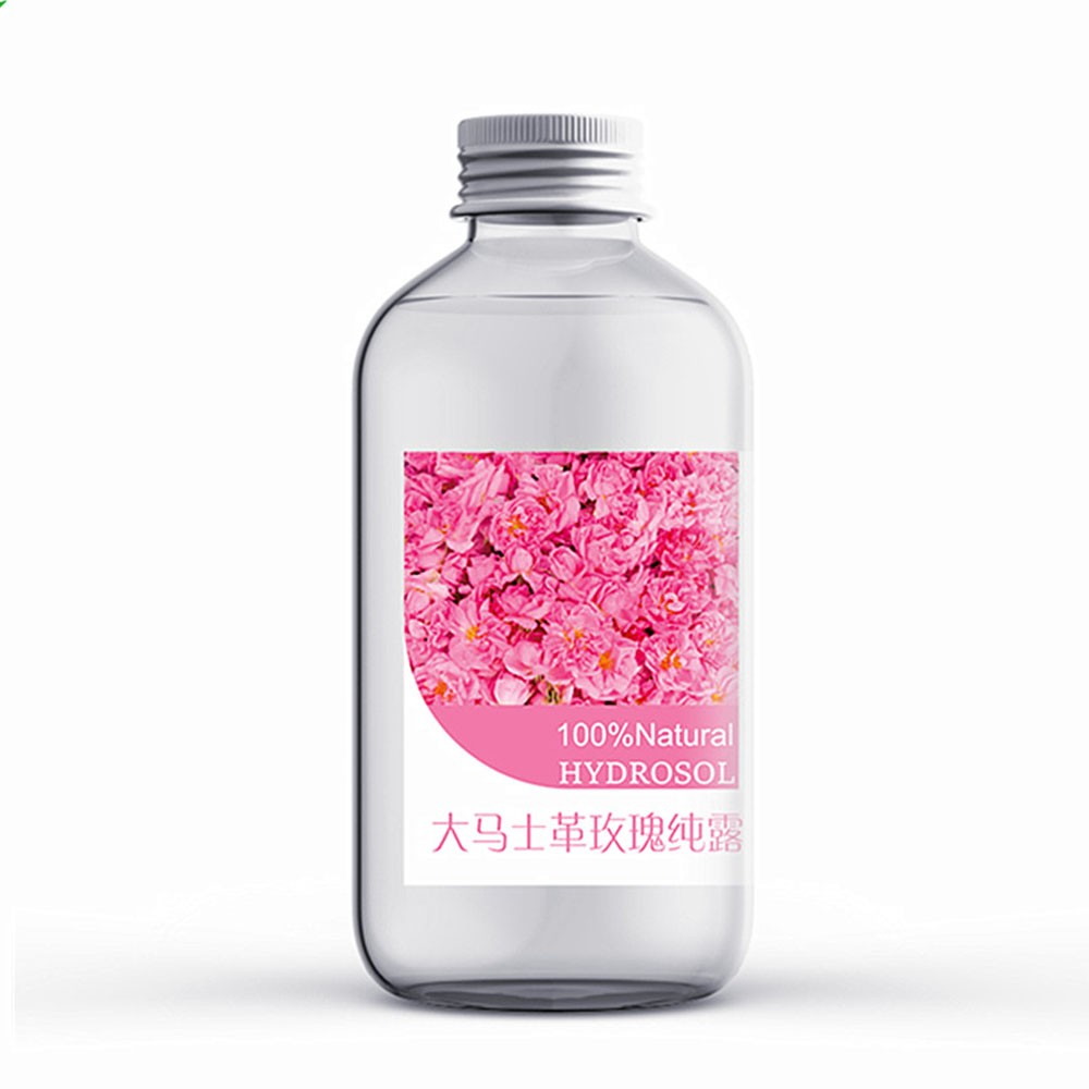 Rose hydrosol Floral Water 100% Pure Hydrosol Spray Mist for Face Facial Toner Acne Hair Skin Body Linen 